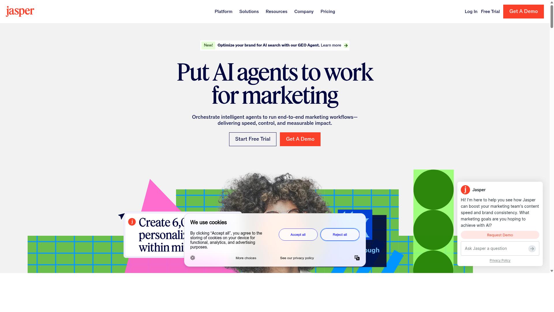Jasper website