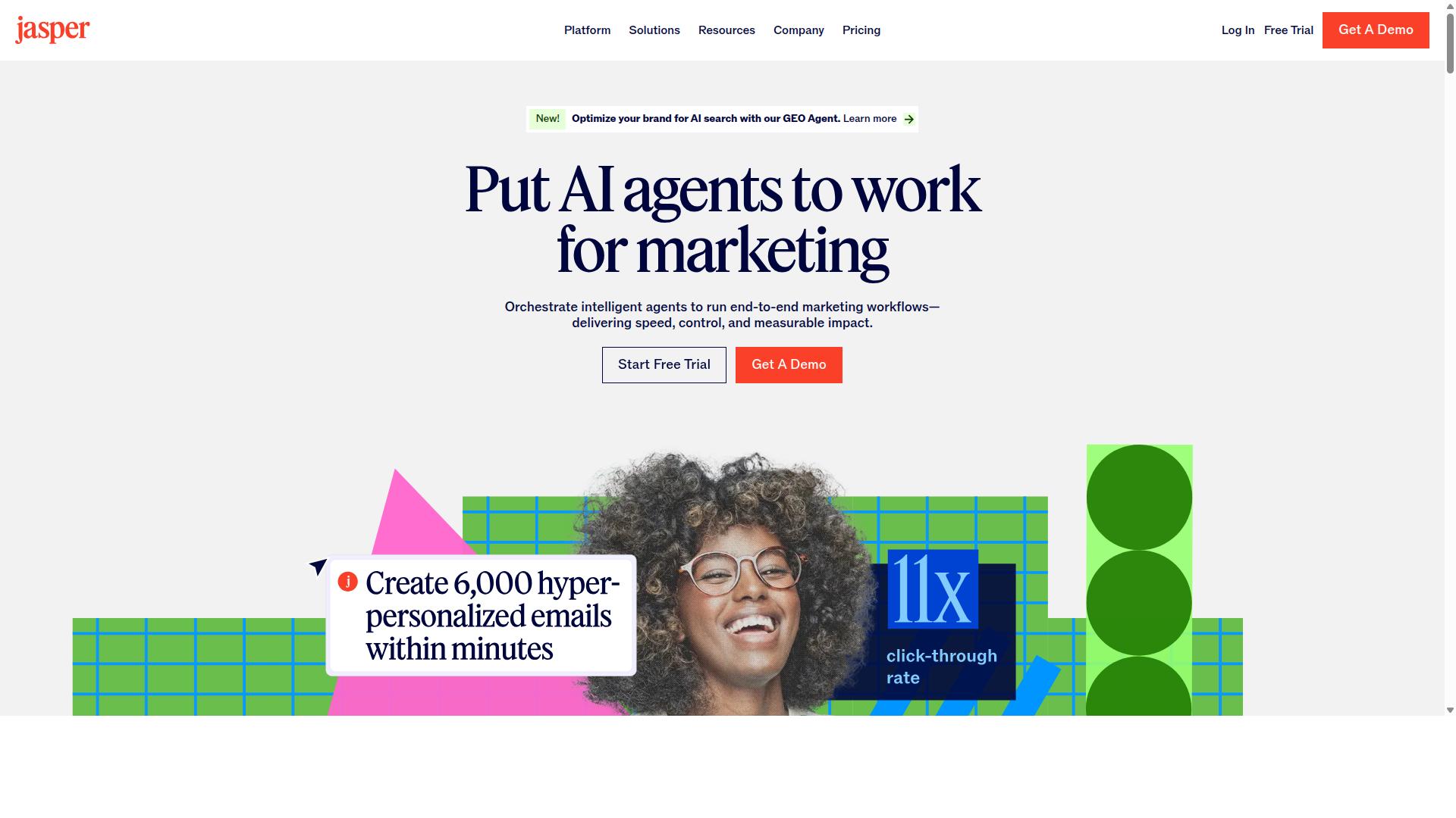Jasper website